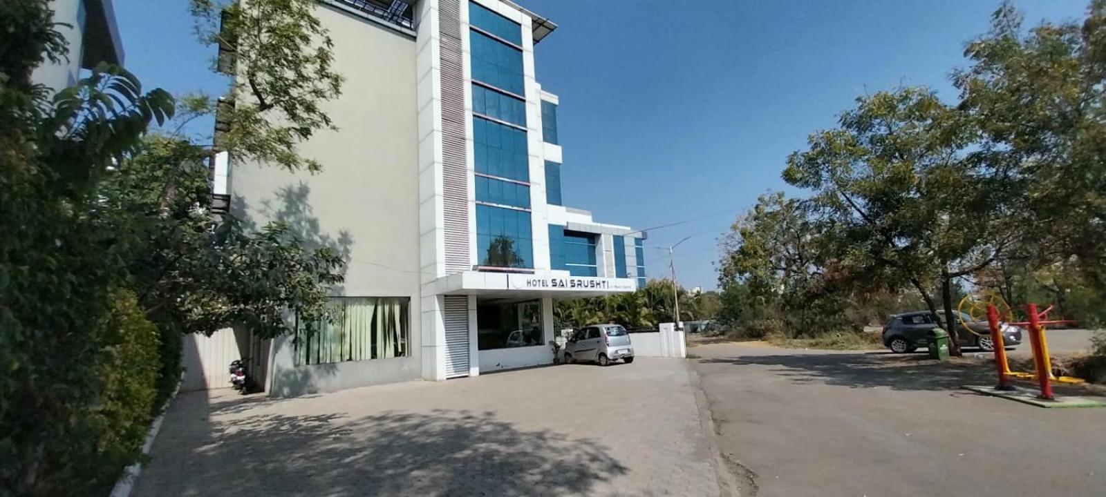 Hotel Sai Srushti By Neem Square Shirdi Exterior foto